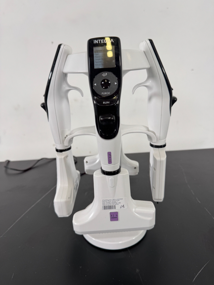 Image of Integra Electronic Multichannel Pipettes w/ Stand - Quantity 4